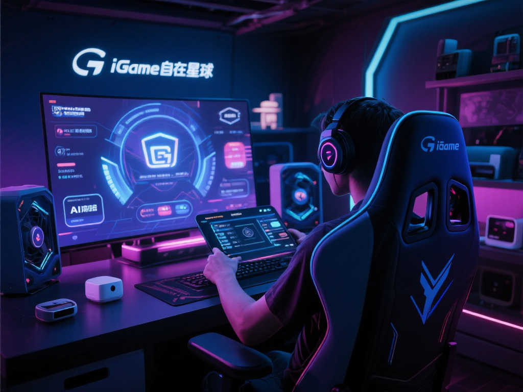 AI超频与跨设备灯光协同：iGame自在星球打造玩家终极操控中心